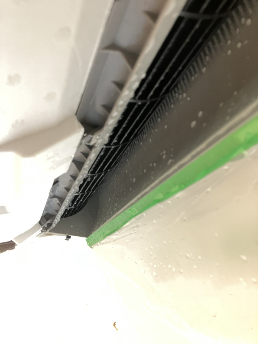 施工後の清潔なファン